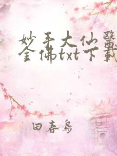 妙手大仙医小说金佛txt下载
