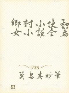 乡村小伙和老妇女小说全篇