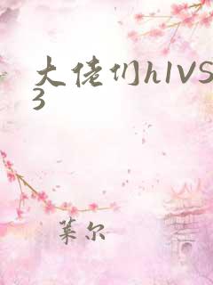 大佬们h1VS3