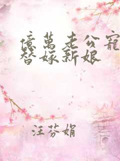 亿万老公宠上天替嫁新娘