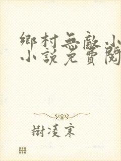 乡村无敌小医仙小说免费阅读