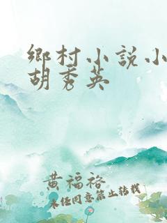 乡村小说小雷和胡秀英