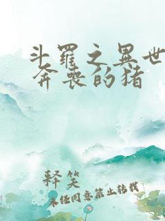斗罗之异世邪君 奔丧的猪