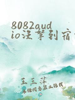 8082audio没拿到宿命之环