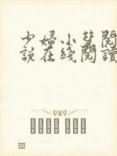 少妇小慧阅读小说在线阅读