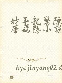 妙手龙医陈万和唐嫣然小说名字