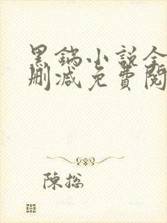 黑锅小说全文无删减免费阅读