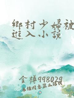 乡村少妇被猛烈进入小说