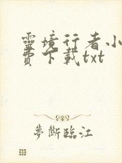 灵境行者小说免费下载txt