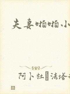 夫妻啪啪小说