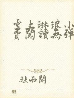 云上琳琅小说免费阅读无弹窗