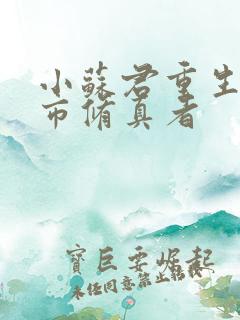 小苏君重生之都市修真者