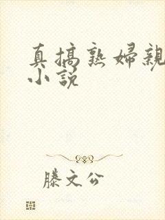 真搞熟妇亲人 小说