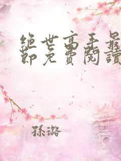 绝世高手最新章节免费阅读