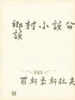 乡村小说公媳小说