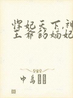悍妃天下,神秘王爷的嫡妃