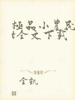 极品小农民txt全文下载