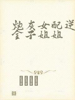 炮灰女配逆袭了金子姐姐