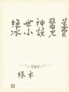 绝世神医叶秋白冰小说免费阅读