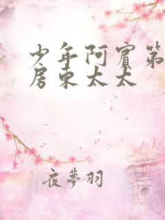 少年阿宾第一章房东太太