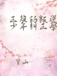 正规的叛逆期青少年纠正学校