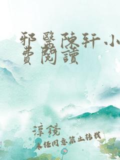 邪医陈轩小说免费阅读