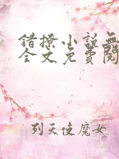 错撩小说无弹窗全文免费阅读