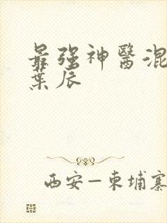 最强神医混都市叶辰