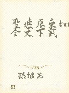 圣墟辰东txt全文下载