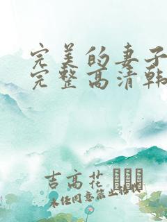 完美的妻子免费完整高清韩剧