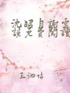 沈昭月谢云湛小说免费阅读最新章节