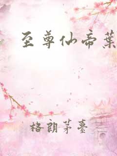 至尊仙帝叶辰