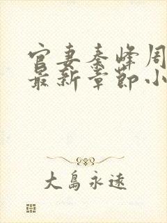 官妻秦峰周茜全最新章节小说
