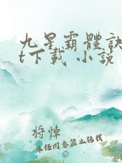 九星霸体诀txt下载 小说