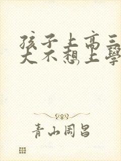 孩子上高三压力大不想上学怎么办