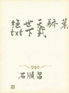 绝世天骄叶凌天txt下载