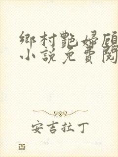 乡村艳妇顾子轩小说免费阅读全文作者