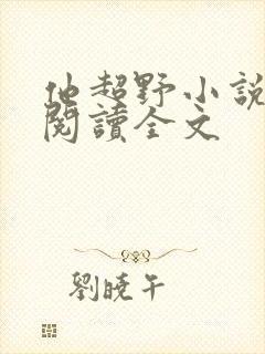 他超野小说免费阅读全文
