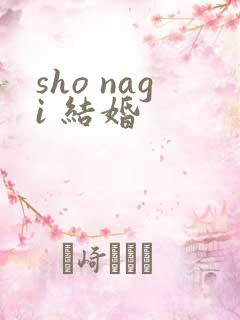 sho nagi 结婚