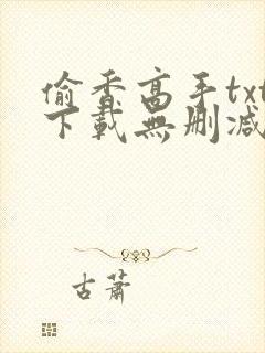 偷香高手txt下载无删减