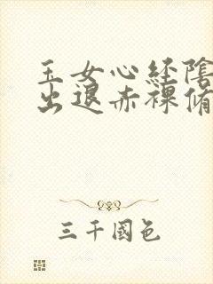 玉女心经阴进阳出退赤裸修行