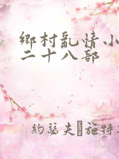 乡村乱情小说第二十八部