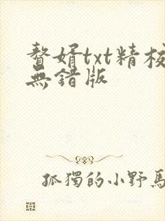 赘婿txt精校无错版