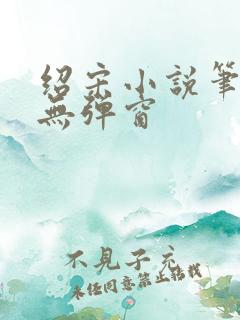 绍宋小说笔趣阁无弹窗