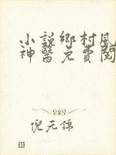 小说乡村风流小神医免费阅读全文