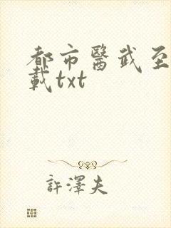 都市医武至尊下载txt