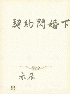 契约闪婚下载