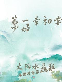 第一章初尝云雨少妇