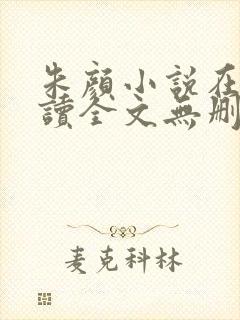 朱颜小说在线阅读全文无删减