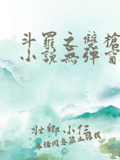 斗罗之双枪绝世小说无弹窗